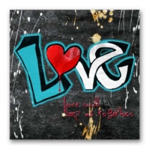 Canvastaulu Love