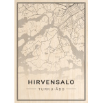 Kaupunkijuliste - Turku - Hirvensalo