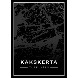 Kaupunkijuliste - Turku - Kakskerta - alkaen