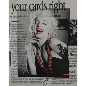 Canvastaulu Marilyn