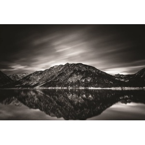 Horizon Mountain - Lasinen Sisustustaulu