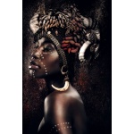 Queen Of Africa - Lasinen Sisustustaulu