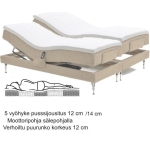 Anatomic moottorisänky Flex - 180x210 cm