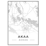 Kaupunkijuliste - Akaa